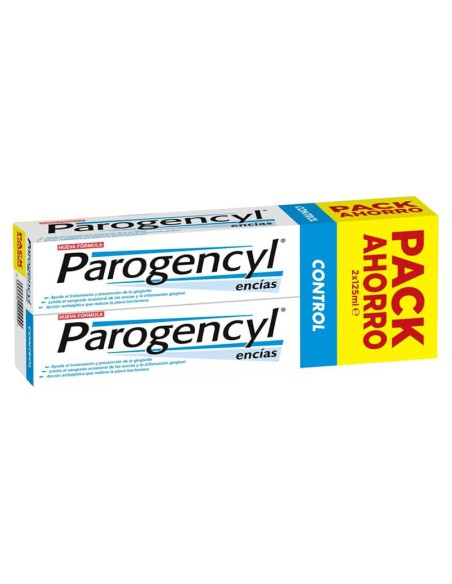 PAROGENCYL 2X125ML PACK AHORRO PASTA DENTÍFRICA DE USO DIARIO
