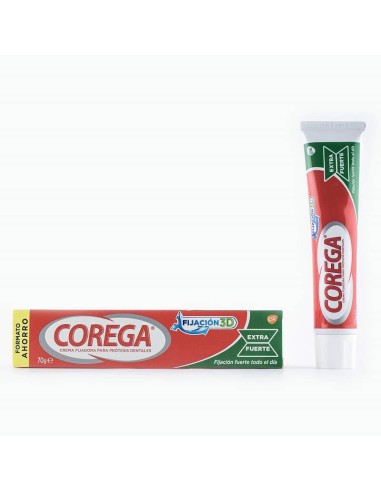 COREGA EXTRA FUERTE 70G CREMA ADHESIVA