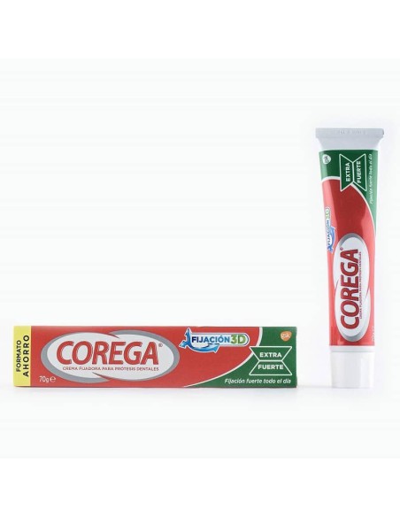 COREGA EXTRA FUERTE 70G CREMA ADHESIVA