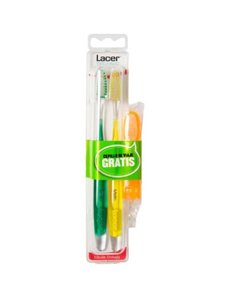 CEPILLO DENTAL LACER ADULTO TECHNIC MEDIO DUPLO