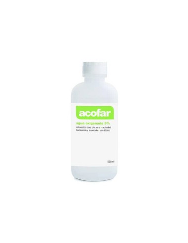 AGUA OXIGENADA ACOFAR 5,1% 500 ML