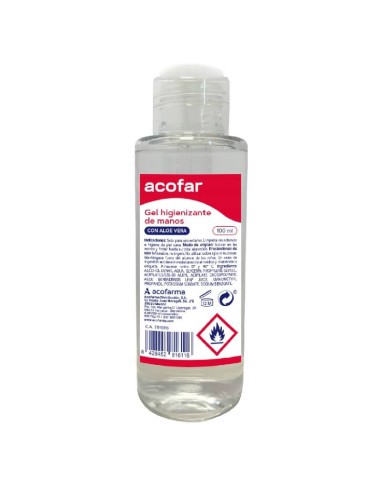 GEL HIGIENIZANTE MANOS 100ML ALOE VERA ACOFAR