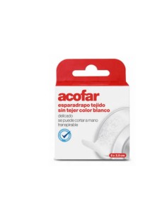 ESPARADRAPO ACOFAR TEJIDO SIN TEJER BLANCO 5 X 2.5 CM