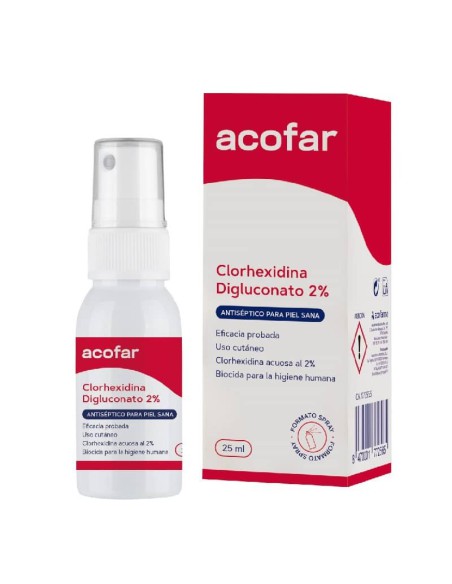 CLORHEXIDINA ACOFAR 2 % SPRAY 25 ML