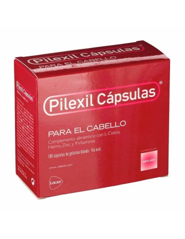 PILEXIL 100 CAPSULAS COMPLEMENTO NUTRICIONAL PARA CABELLO Y UÑAS