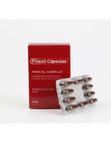 PILEXIL 50 CAPSULAS COMPLEMENTO NUTRICIONAL PARA CABELLO Y UÑAS