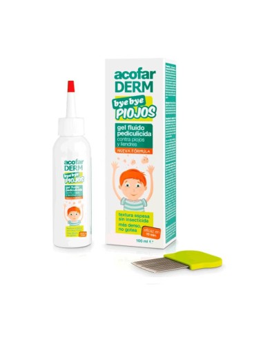 ACOFARDERM BYE BYE PIOJOS LOCIÓN PEDICULICIDA ANTIPIOJOS 100 ML
