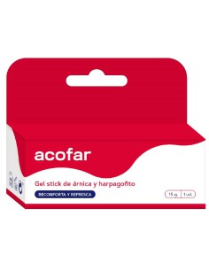 ACOFAR GEL STICK DE ARNICA Y HARPAGOFITO 15 ML