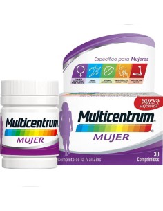 MULTICENTRUM MUJER 30 COMPRIMIDOS COMPLEMENTO VITAMINICO