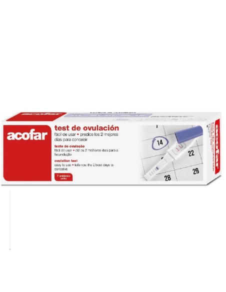 ACOFAR TEST DE OVULACIÓN 1 UNIDAD