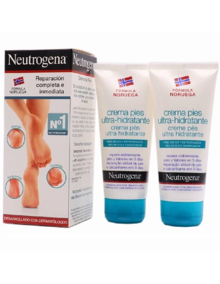 NEUTROGENA PIES CREMA ULTRAHIDRATANTE 2 ENVASES 100 ml