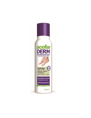 ACOFARDERM DESODORANTE PIES SPRAY 150 ML