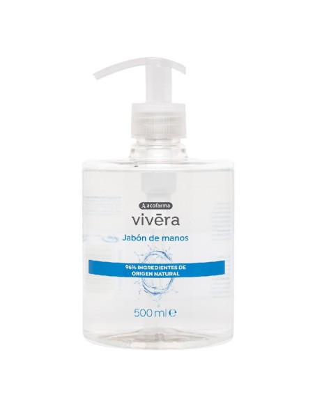 ACOFARDERM JABÓN DE MANOS ALOE VERA  500 ML CON DOSIFICADOR