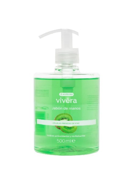 ACOFARDERM JABÓN DE MANOS CÉLULAS FRESCAS KIWI  500 ML  CON DOSIFICADOR