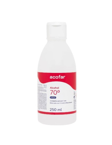 ALCOHOL 70º ACOFAR 250 ML