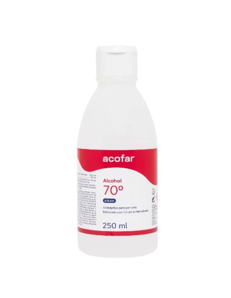 ALCOHOL 70º ACOFAR 250 ML