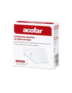 ACOFAR APOSITO ESTERIL TEJIDO SIN TEJER 25 COMPRESAS