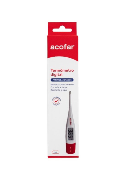 ACOFAR TERMOMETRO DIGITAL PANTALLA GRANDE